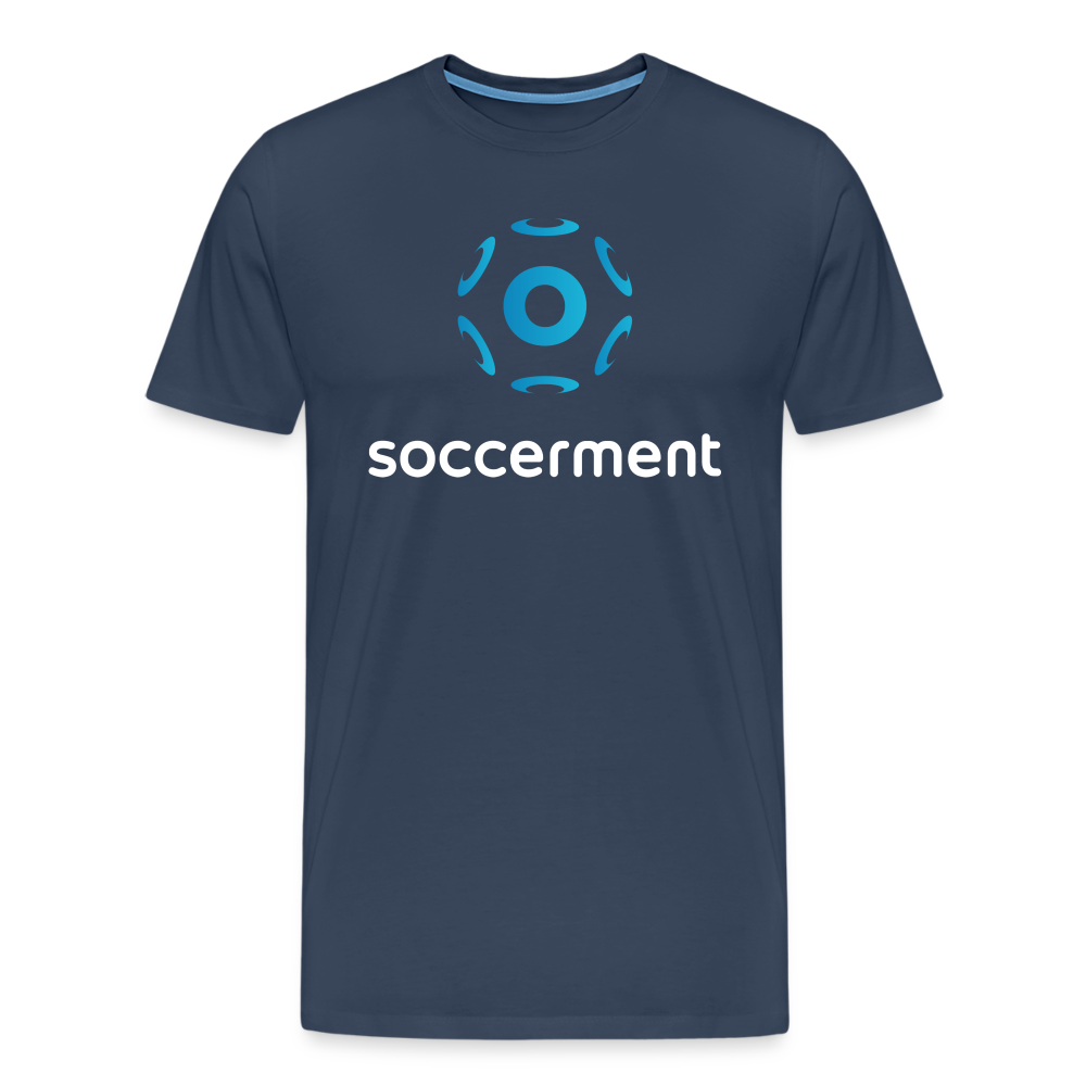 Soccerment Premium T-Shirt - blu