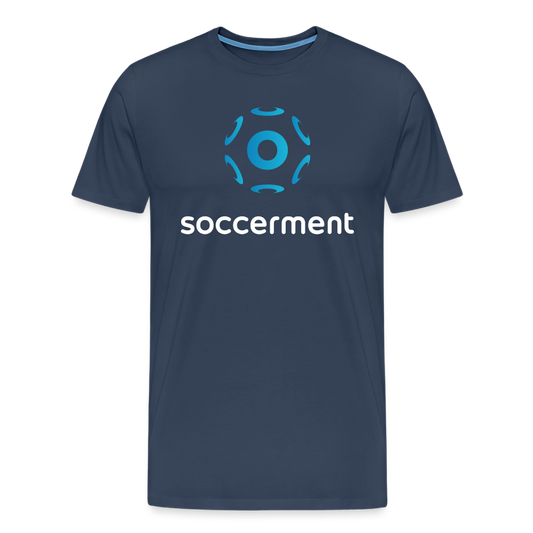 Soccerment Premium T-Shirt - blu